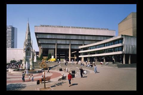 The 1974 Birmingham Library, which could face demolition